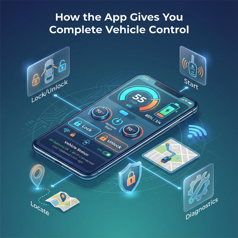 How the iTeck App Gives You Complete Vehicle Control