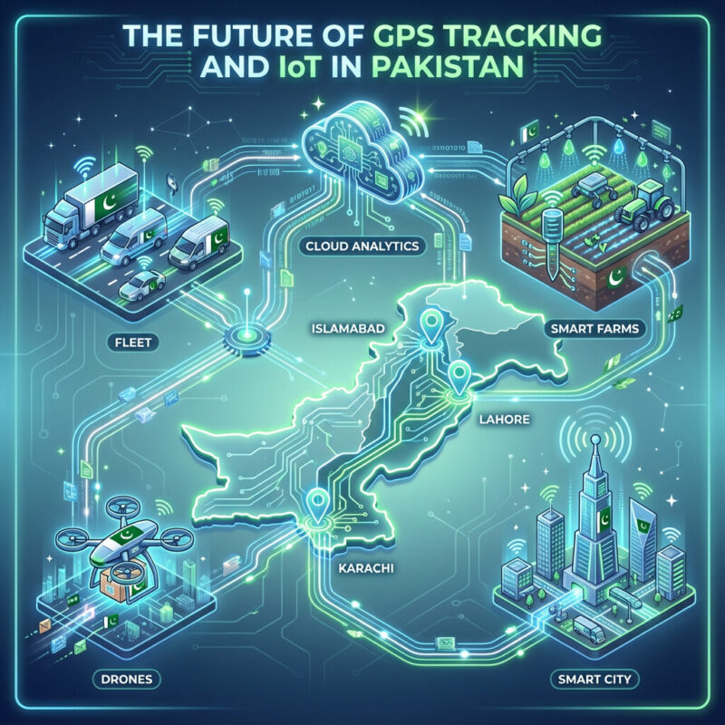 The Future of GPS Tracking and IoT in Pakistan